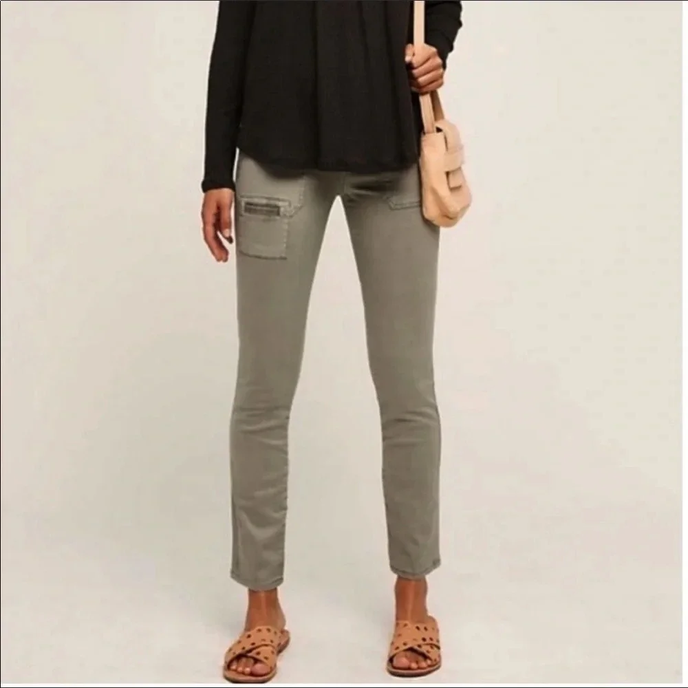 HEI HEI ANTHROPOLOGIE UTILITY JEANS